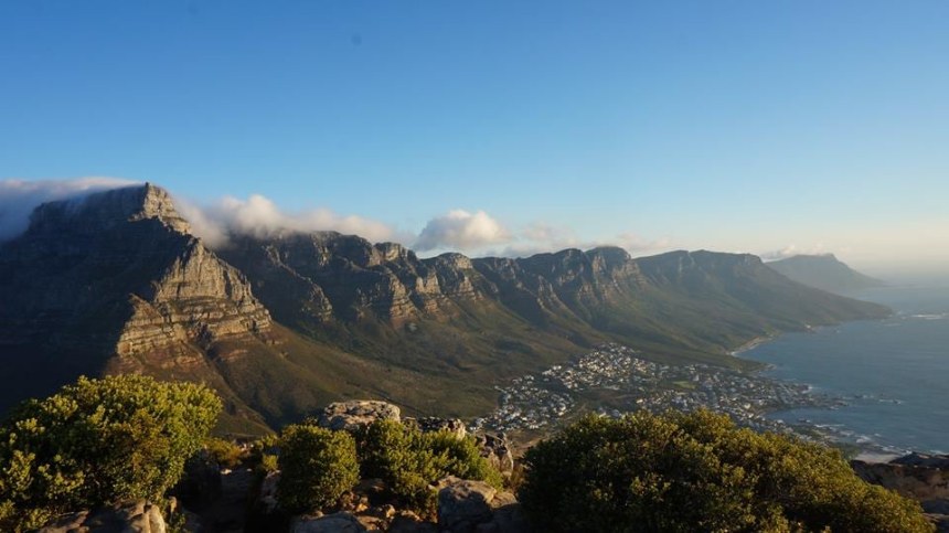 Table Cloth being laid 
