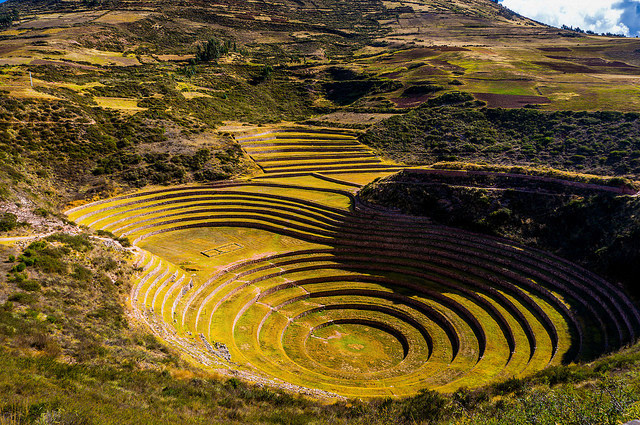 Moray (Inca ruin) Cusco, Peru