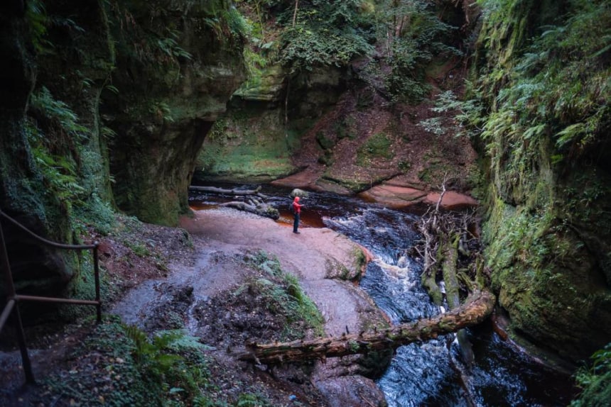 Finnich Glen, Stirlingshire
