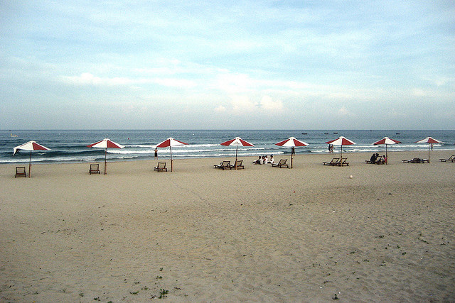 Vietnam Central Coastline Danang Beach