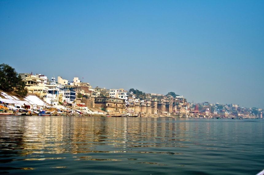 Ganges in Varanasi.