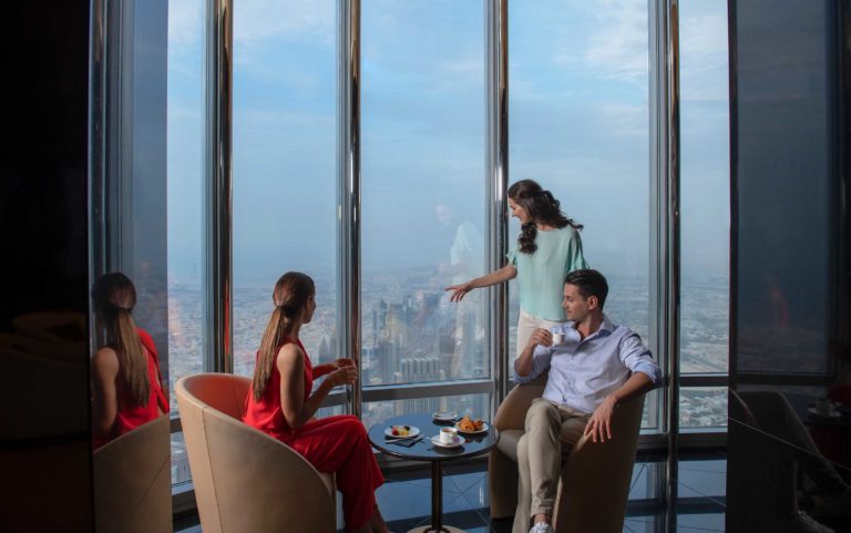 Tea at Burj Khalifa