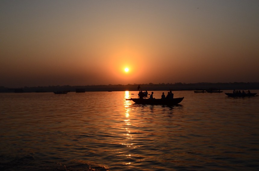 Boat ride on Ganges