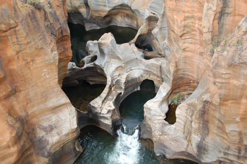 Bourke's Luck Potholes Rock Formation