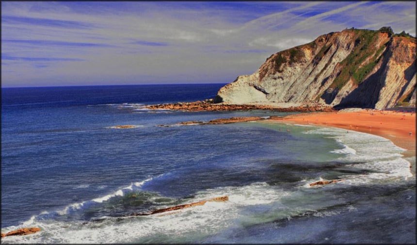 Itzurun Beach, Zumaia, Basque Country