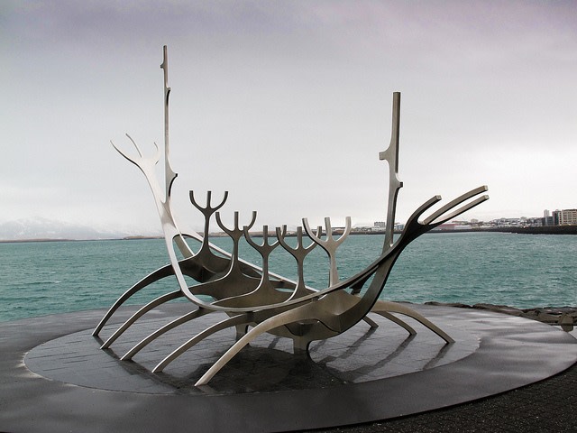 Solfar Sun Ship Statue