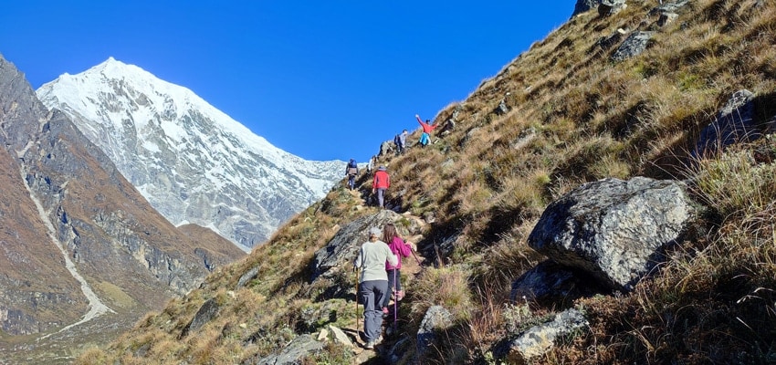 Langtang during Autumn