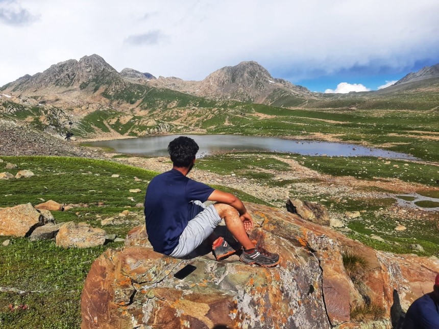 Image 1.3- Guide Shakeel at Tosmaidan