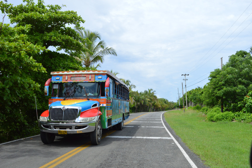 Chiva Partying Bus, Cartagena Colombia