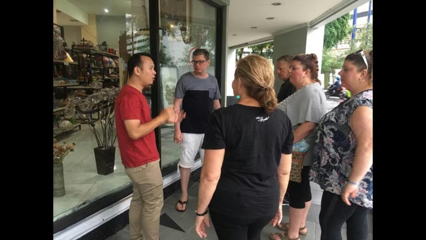 Explaining about Bambu Runcing