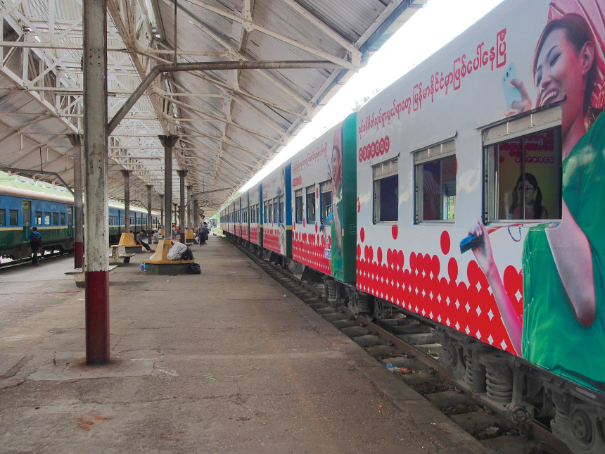 Circular Train Station, Yangon