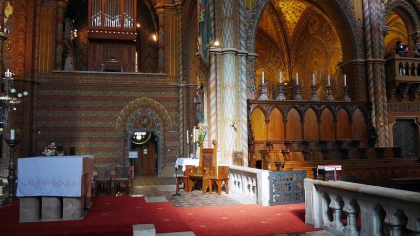Budapest, Buda Castle, Architecture, Matthias Church