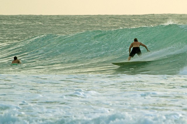 Rincon, Puerto Rico Surfer