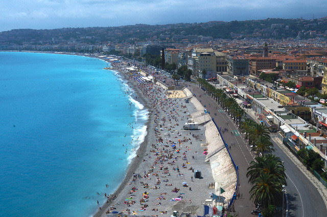 Beautiful day in Nice, France