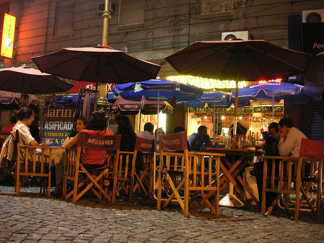 Buenos Aires Outside Cafe