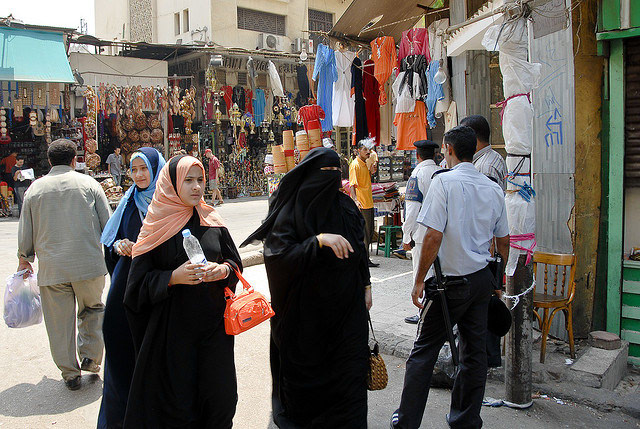 Women in Burkas