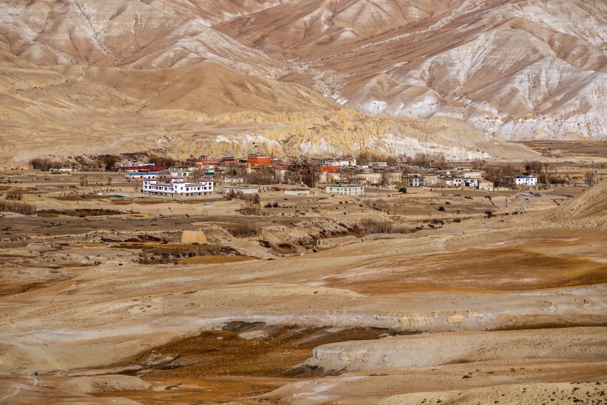 View of Lo Manthang, Mustang