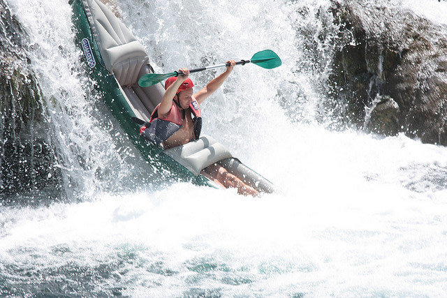 Cano Safari on River Zrmanje in Croatia