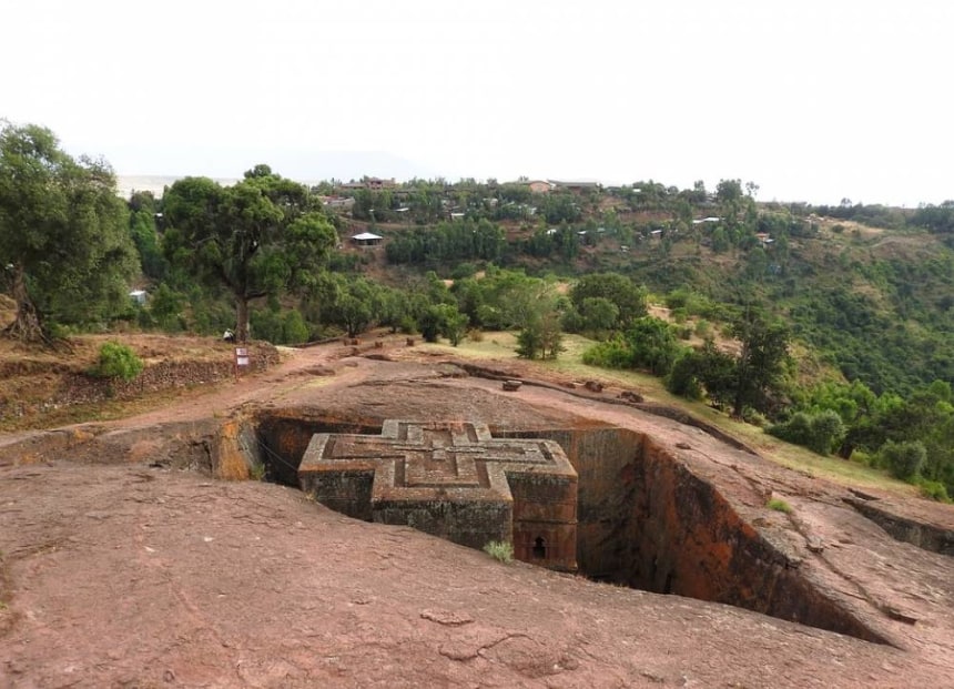Lalibela, Rock Church, Ethiopia