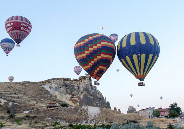 Ballooning in G&ouml;reme, Cappadocia