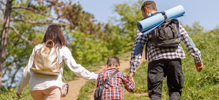 Trekking with Family