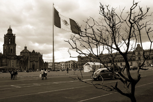 Zocalo. Ciudad de Mexico