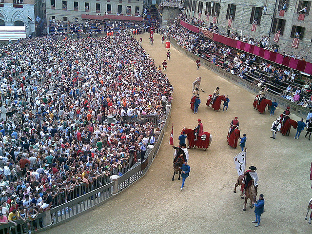Palio di Siena - Medieval Parade