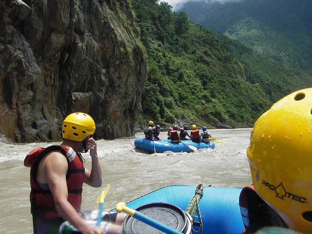 Rafting in Nepal