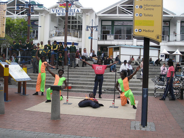 Buskers on the Waterfront