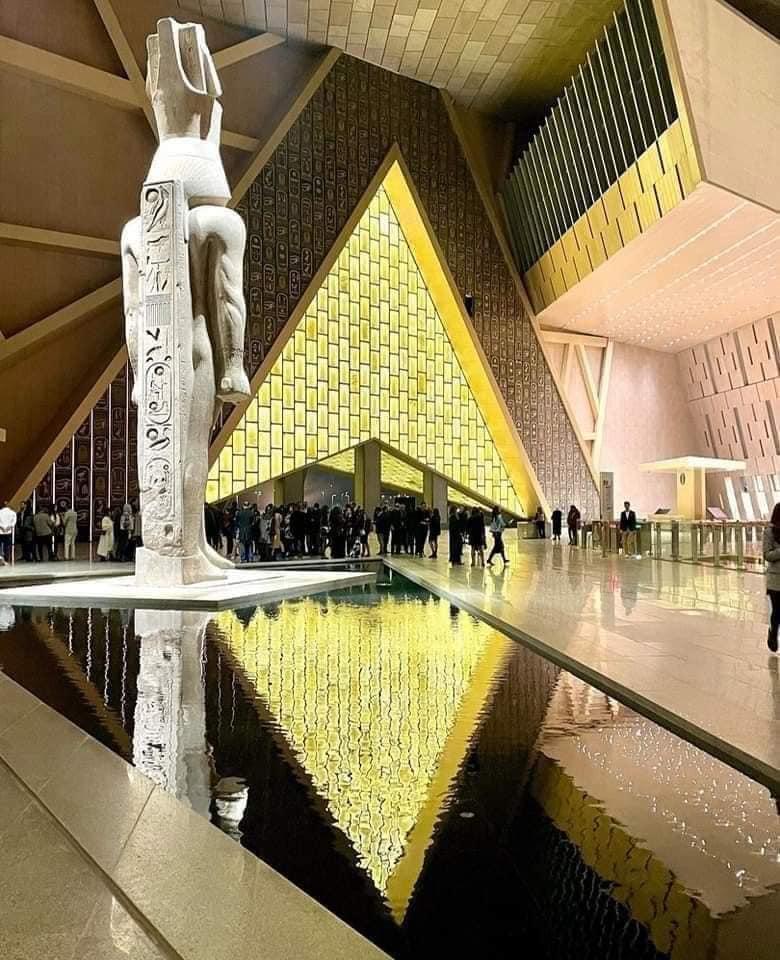Inside Grand Egyptian Museum