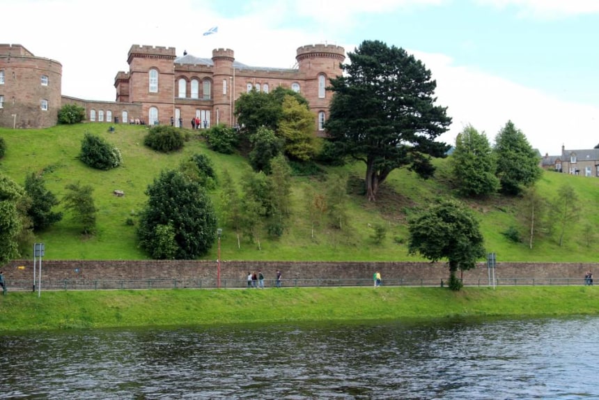 Inverness Castle and St Andrews Cathedral