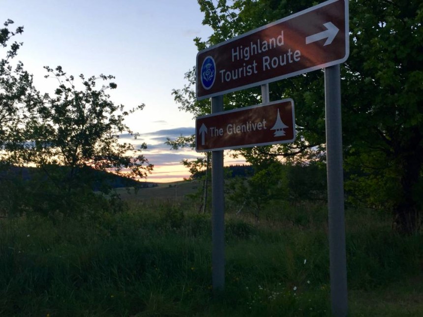 Sign Board for Glenlivet Store