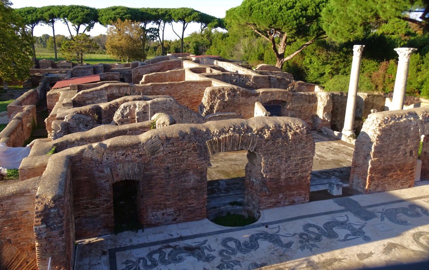 Ostia Antica Ruins