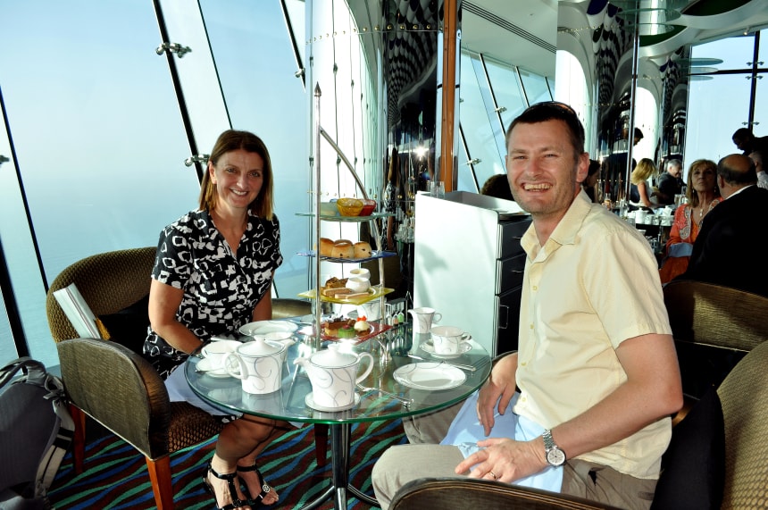 High Tea at The Burj Al Arab