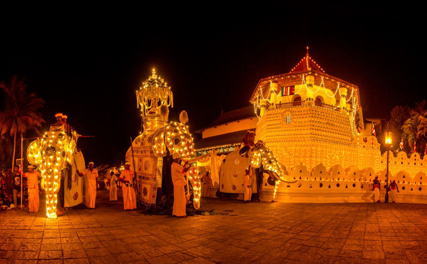 Kandy tooth Relic temple 