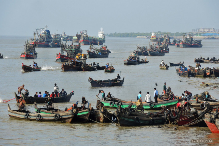 Myeik Harbour, Myanmar