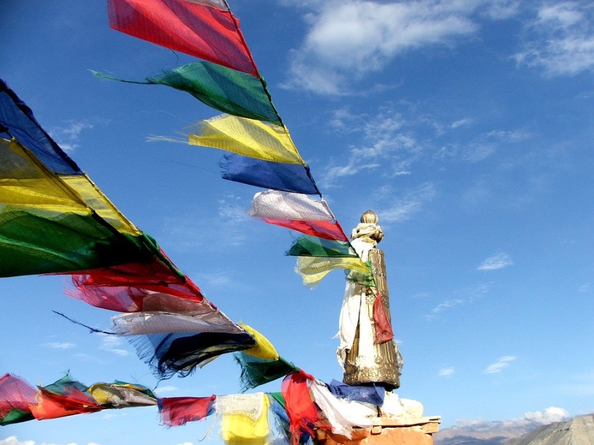 Prayer Flag Mustang Monastry