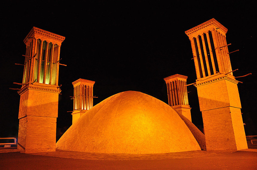 Water Reservoir in Central Iran.