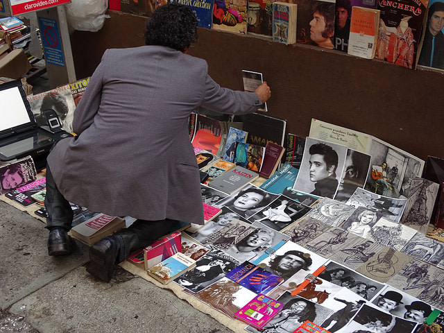 Books on Sidewalk - Condesa District