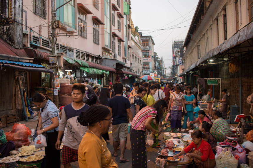 Yangon Chinatown