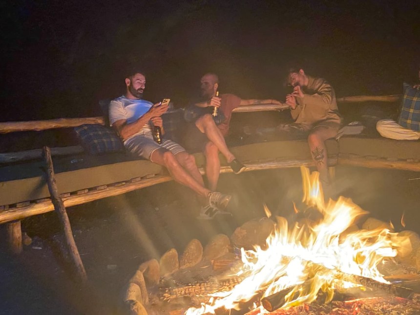 A fireside chat in the evening as you sip a ruchly brewed Ugandan lager