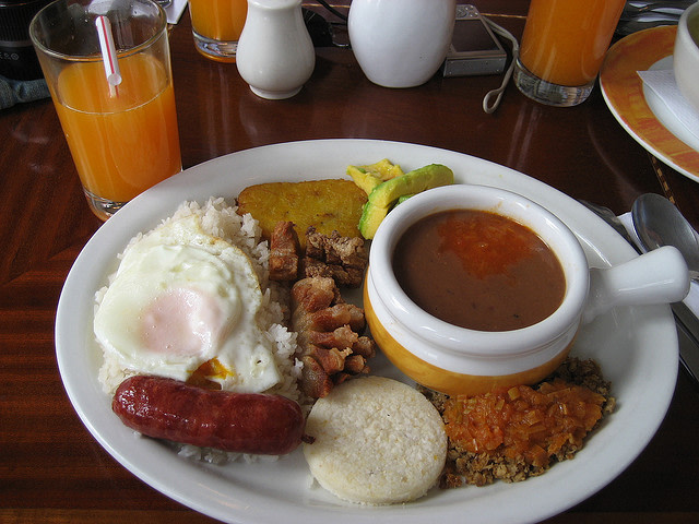 Bandeja Paisa Colombia