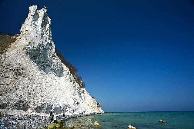 Island of Moen in Denmark