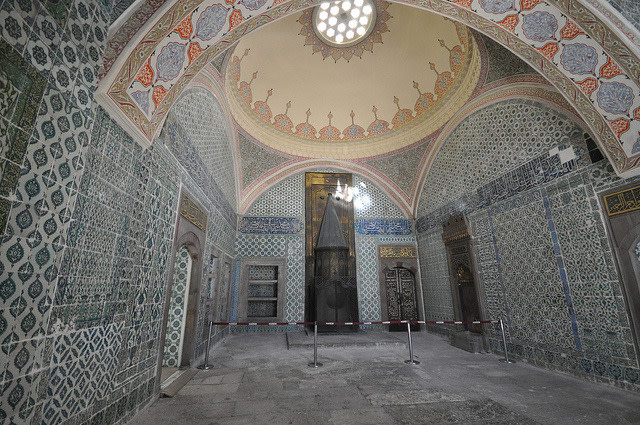 Cobalt blue Iznik tiles - Harem - Topkapi Palace