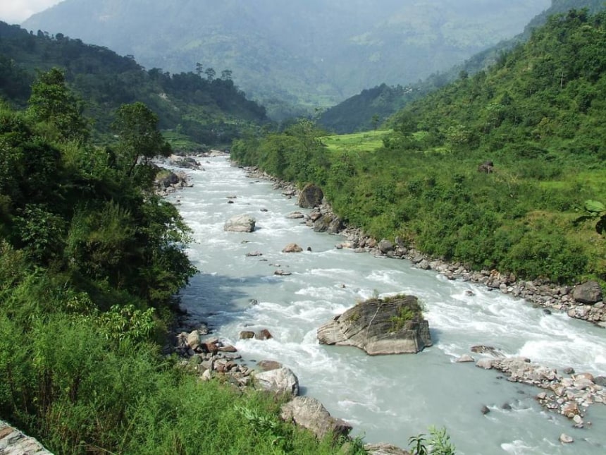 River in Nepal