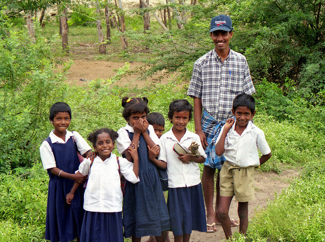 Children in South India