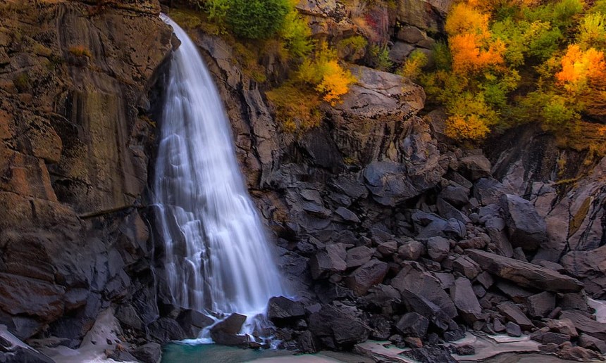 Waterfall at Skardu. — S.M. Bukhari