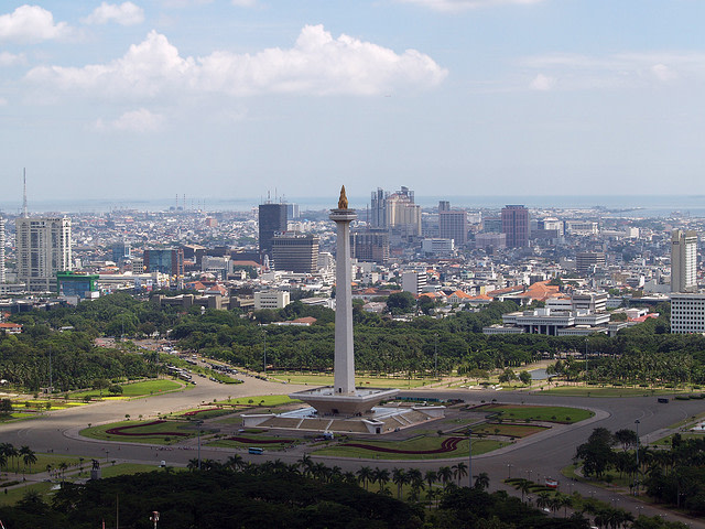 National Monument in Merdeka Square Jakarta