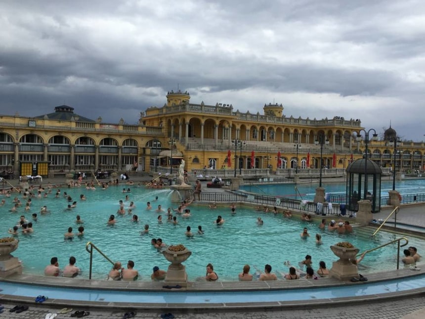 Szechenyi Spa, Budapest, Hungary, Szechenyi