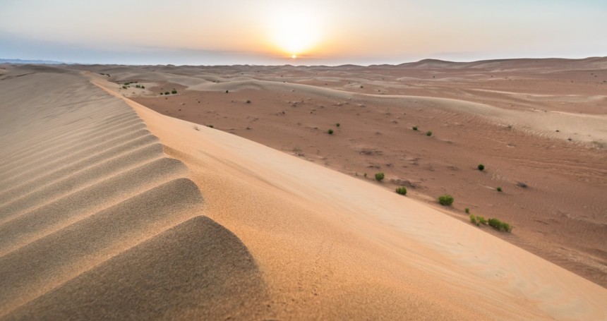 Dubai Desert Sunrise
